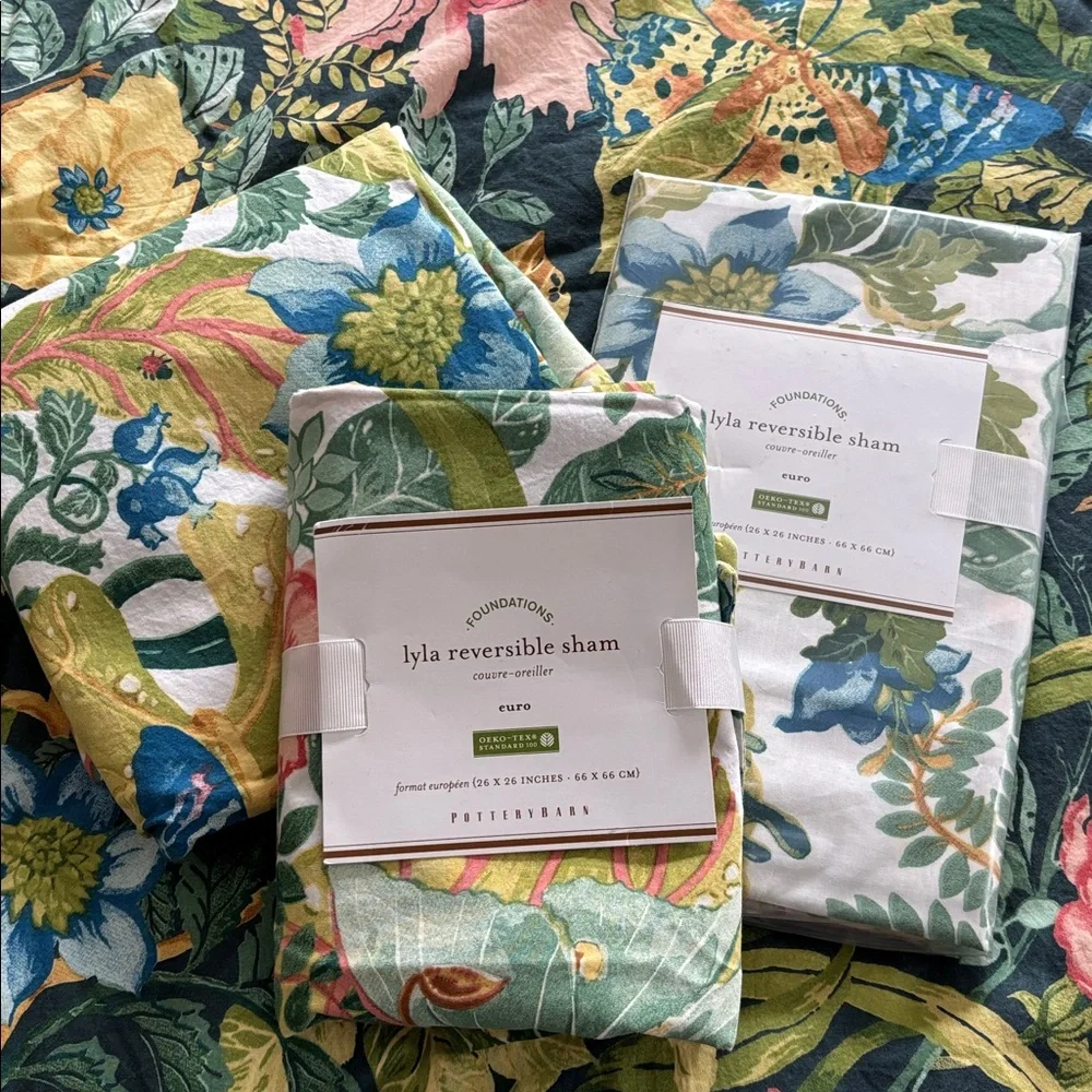 Pottery Barn Lyla Reversible Bedding